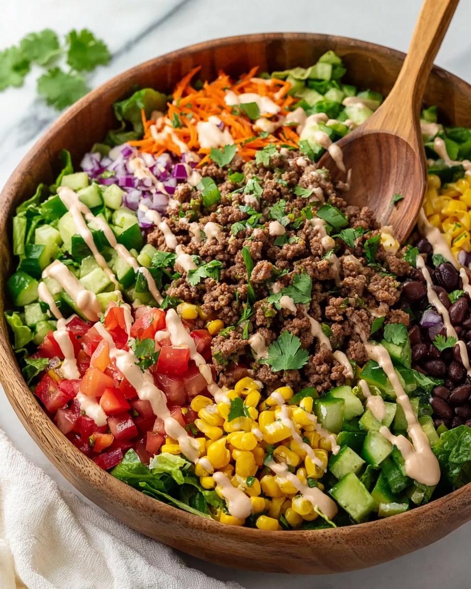 Ground Beef Salad Recipe - Recipe Image