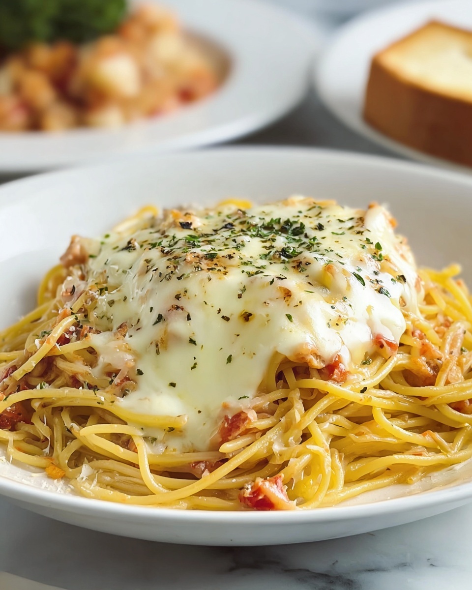 Million Dollar Spaghetti Alfredo Recipe - Recipe Image