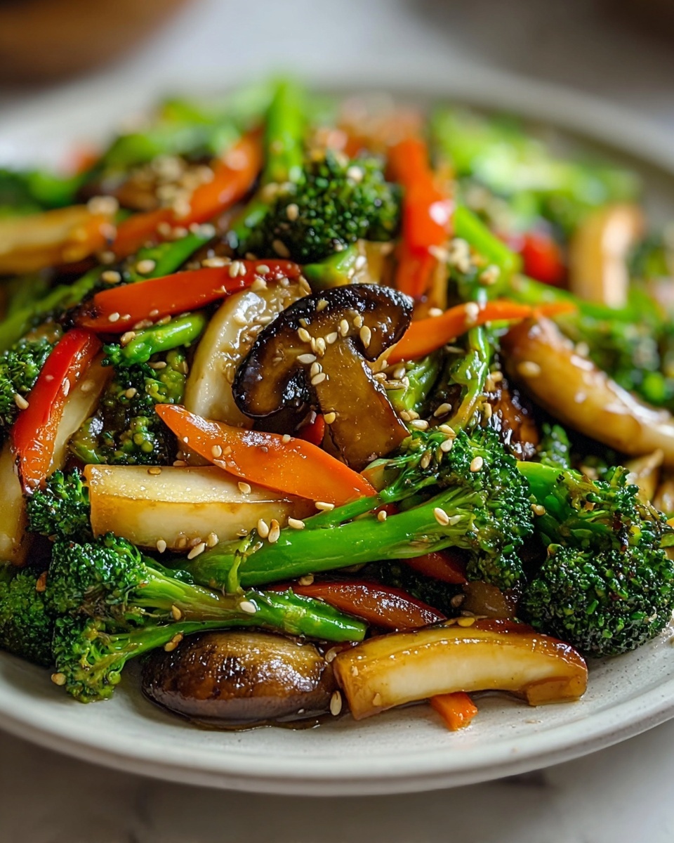Garlic Butter Stir-Fried Vegetables Recipe - Recipe Image