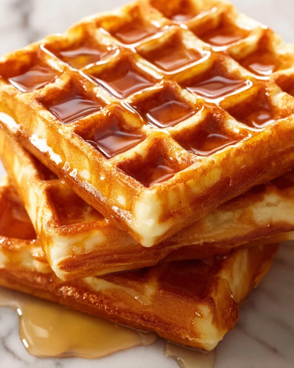Easy Gluten-Free Oat Waffles Recipe - Recipe Image