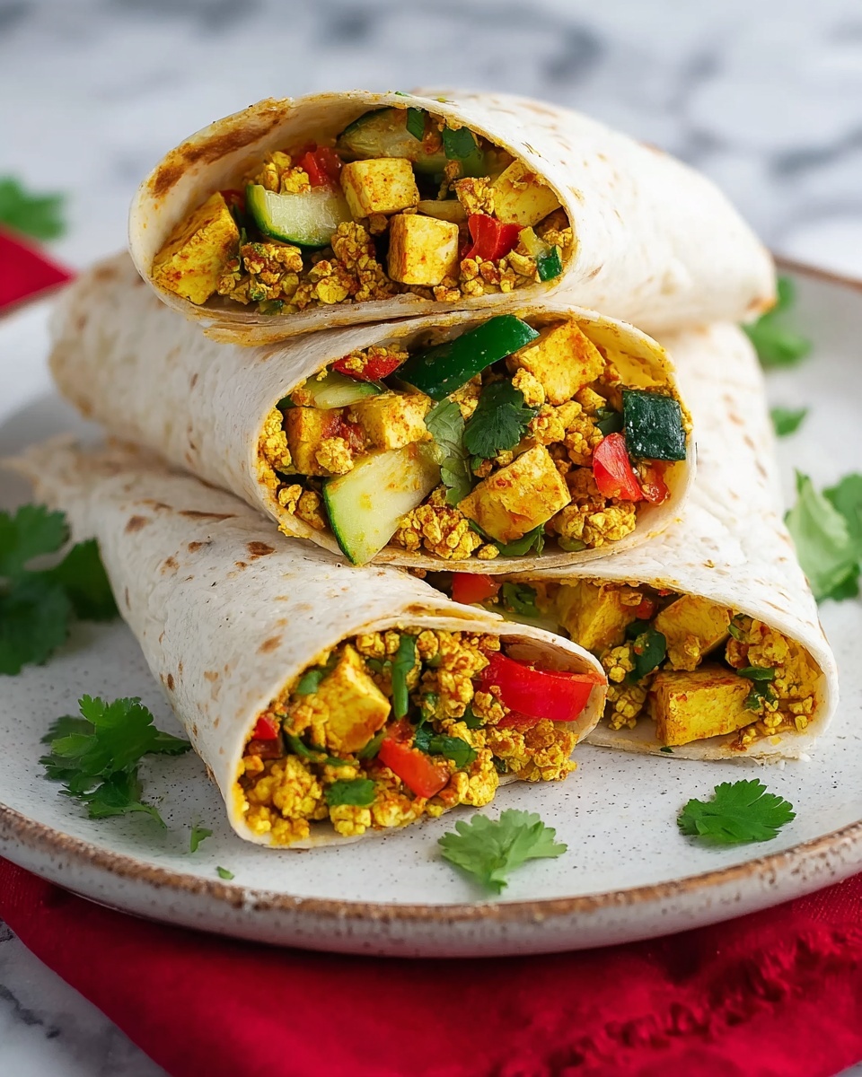 Vegan Breakfast Burritos Recipe - Recipe Image
