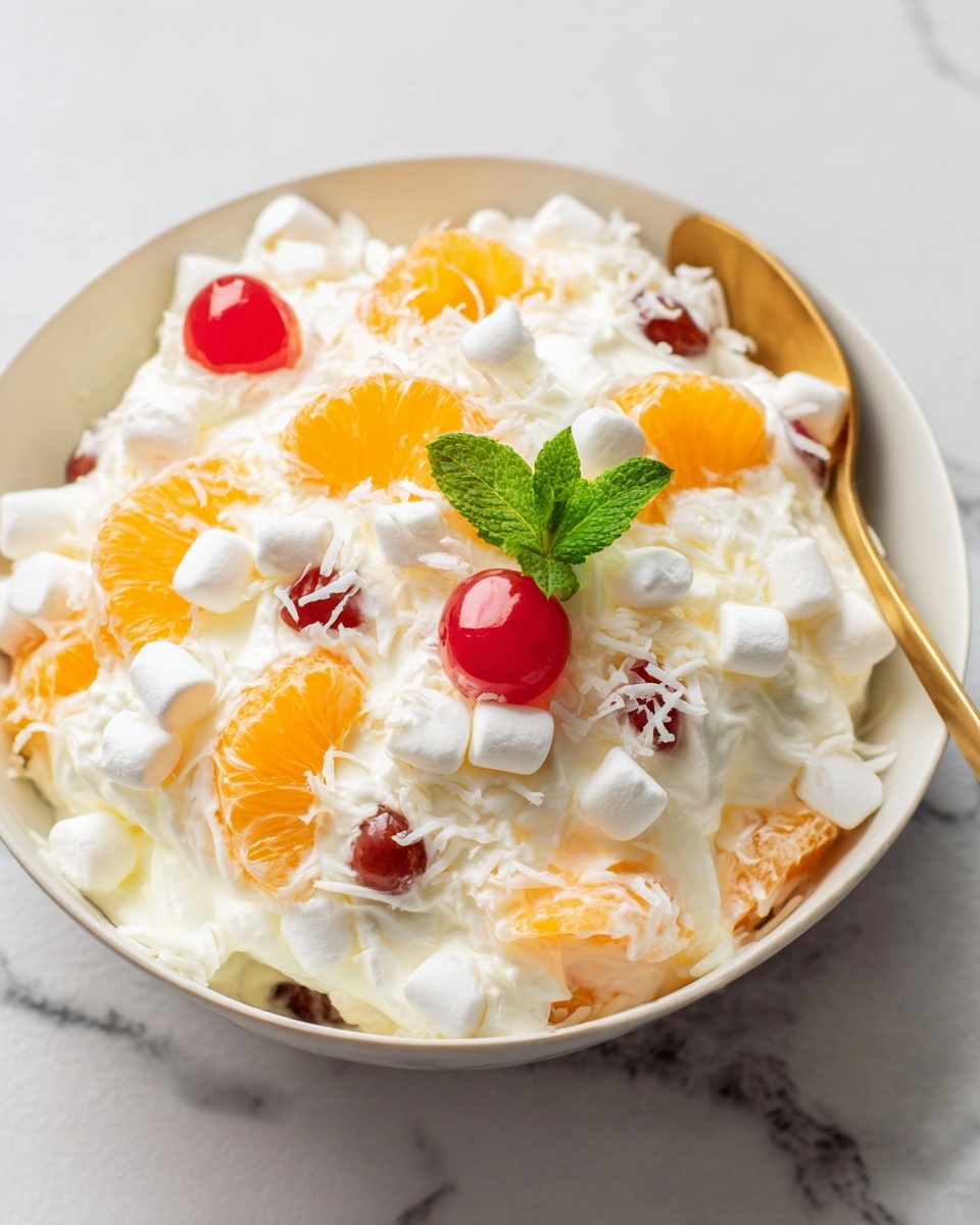 Classic Ambrosia Salad Recipe - Recipe Image