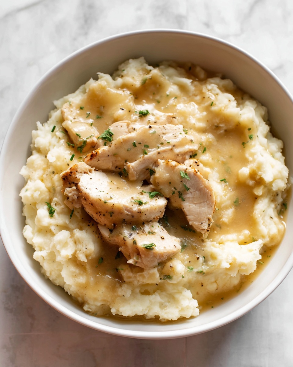 Instant Pot Chicken and Gravy Recipe - Recipe Image