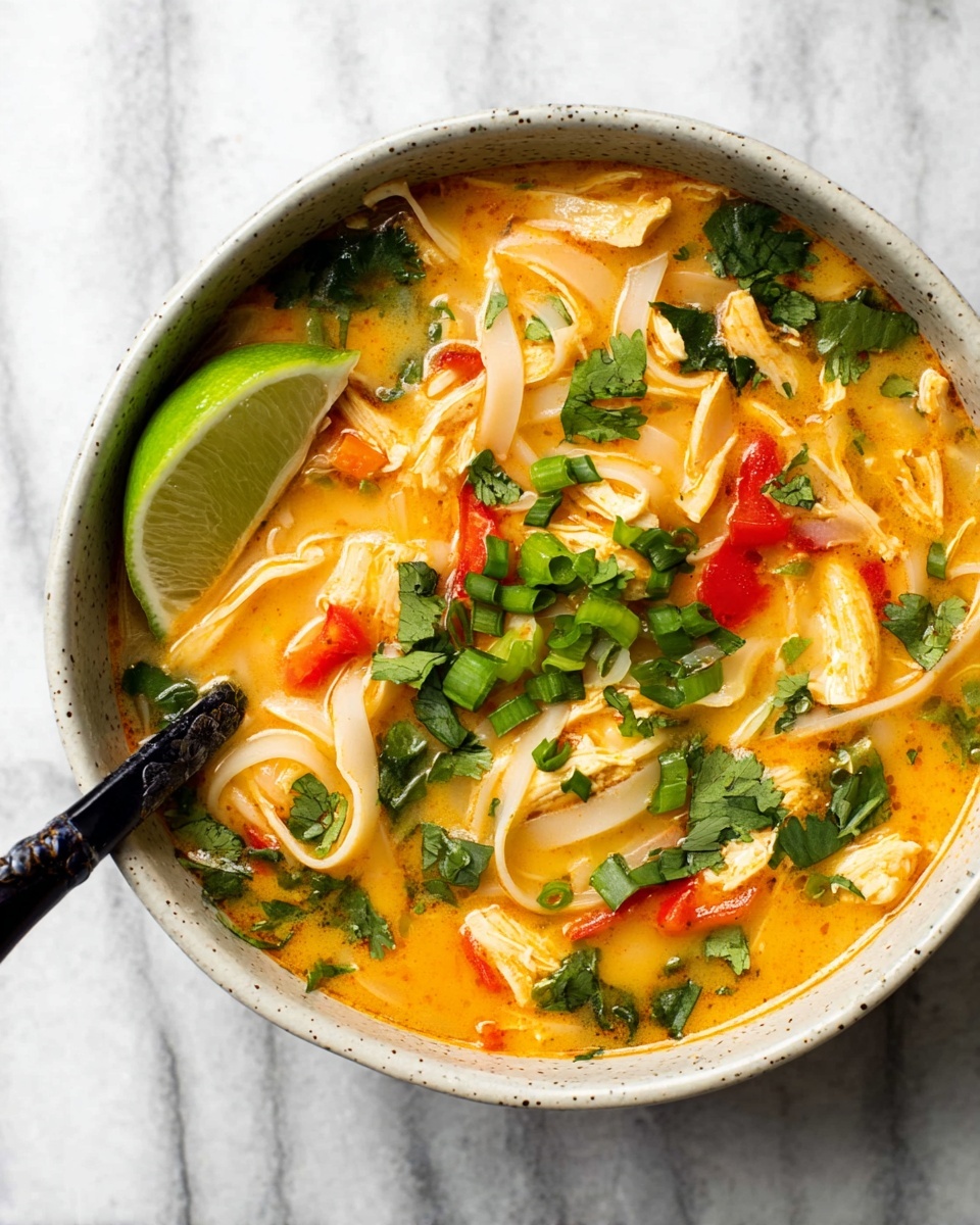 Thai Turkey Soup with Coconut Milk and Red Curry Recipe - Recipe Image