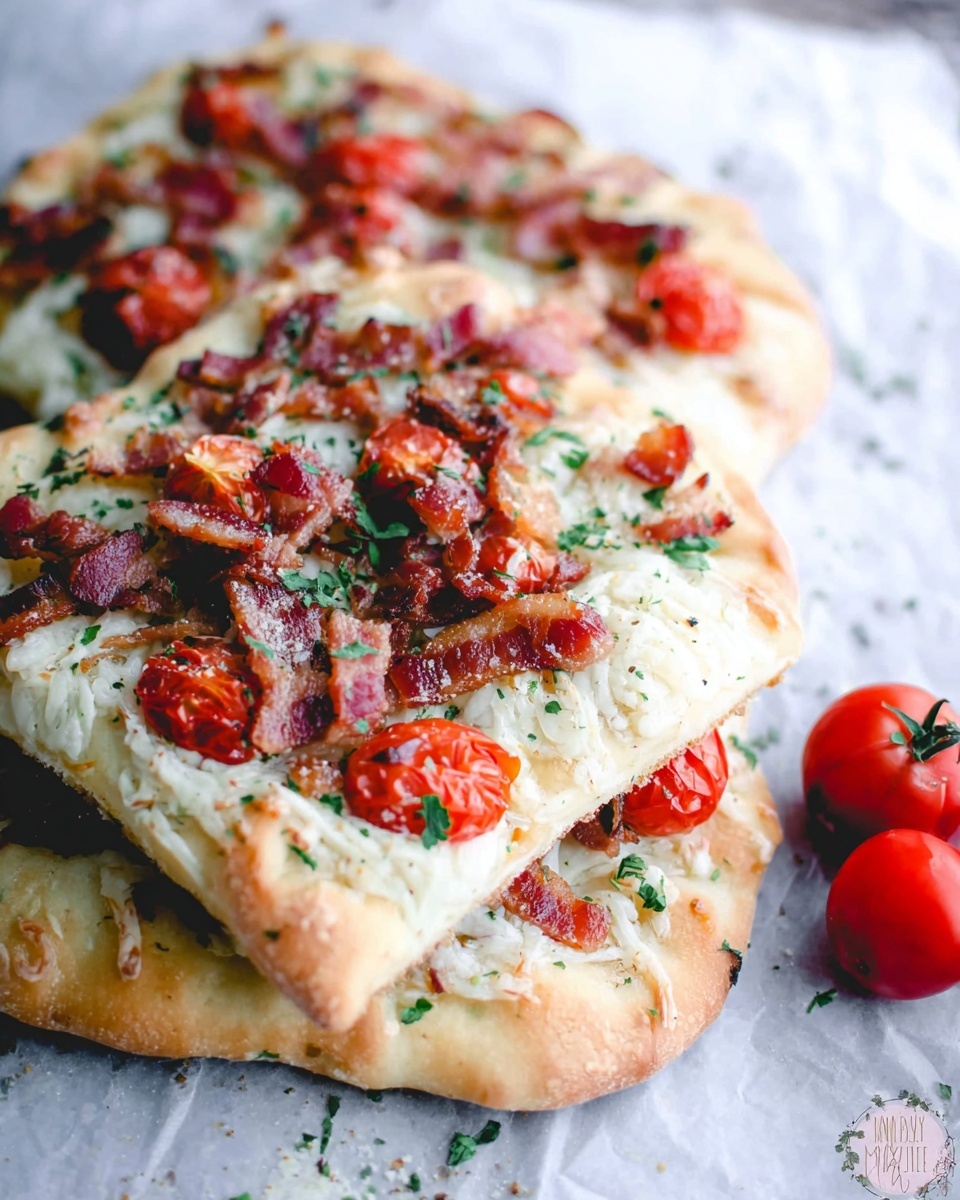 Italian Salami Tomato Tart Recipe - Recipe Image