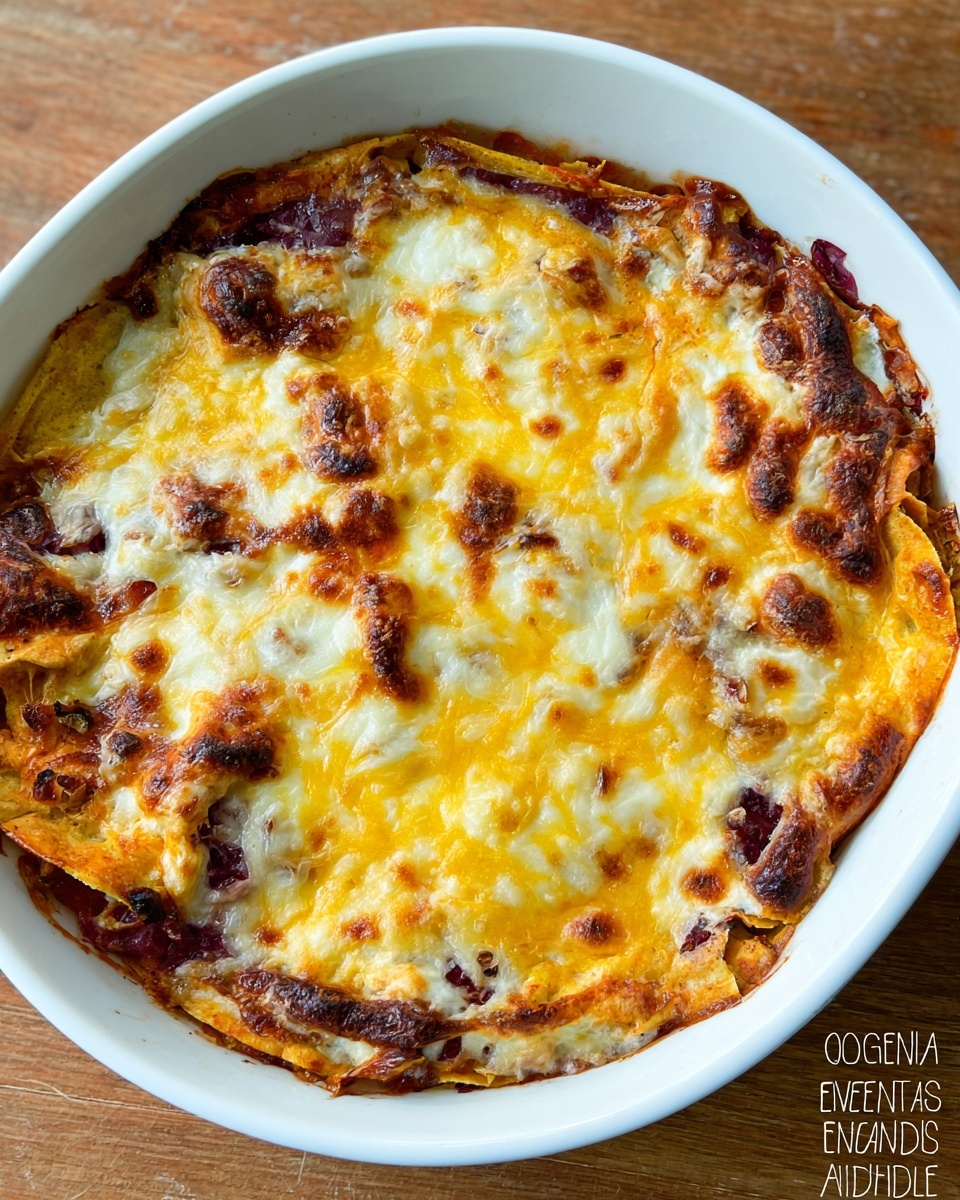 Breakfast Enchilada Overnight Bake Recipe - Recipe Image