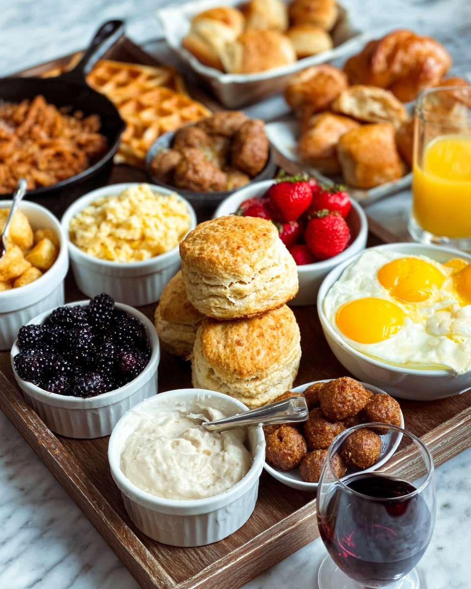 Breakfast Charcuterie Grazing Board Recipe - Recipe Image