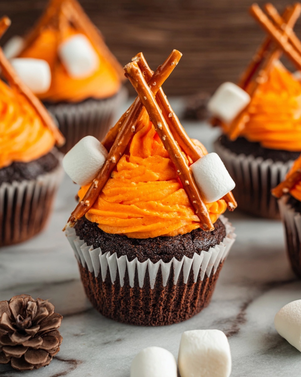 Bonfire Cupcakes Recipe - Recipe Image