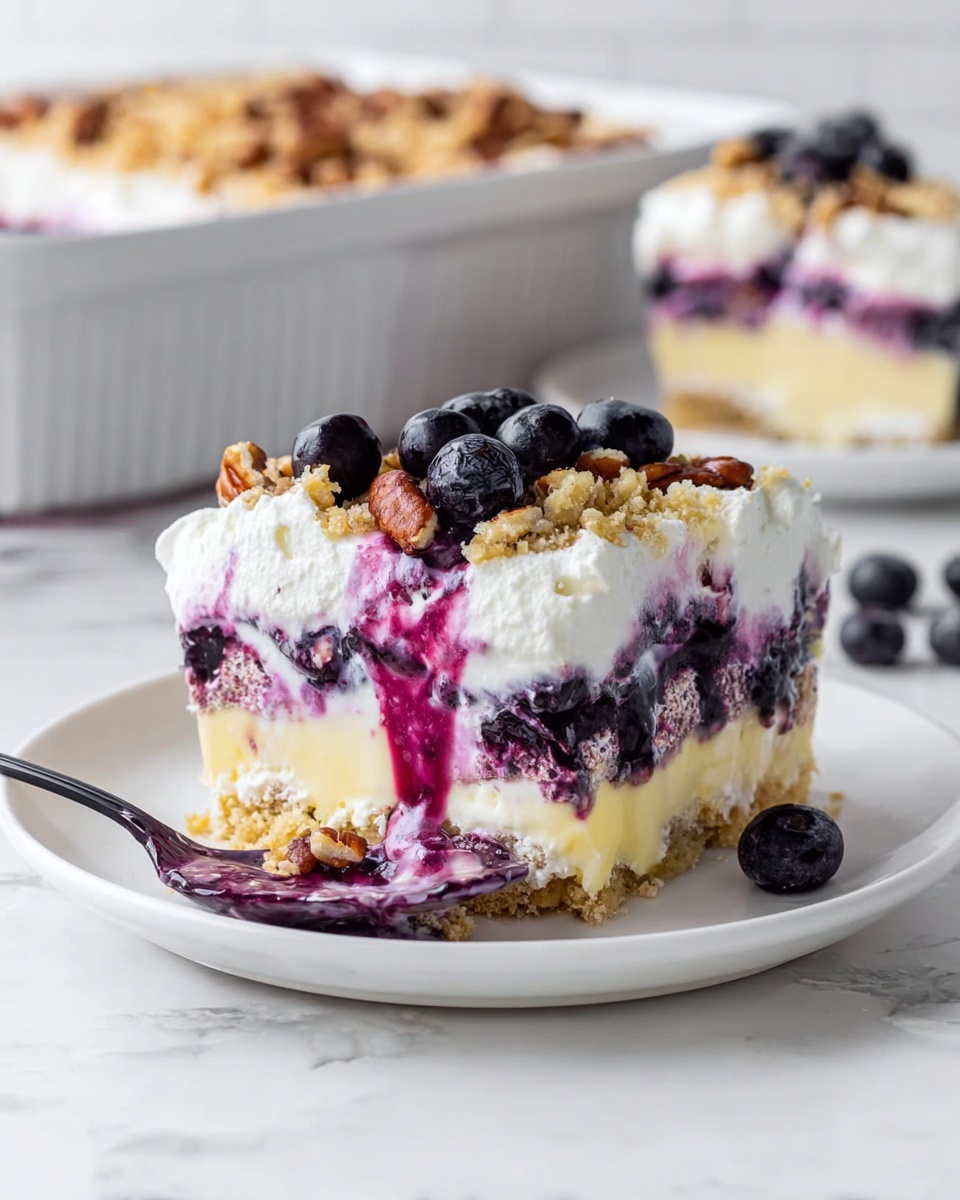 Blueberry Yum Yum Cake Recipe - Recipe Image