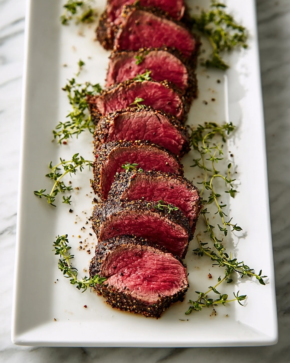 Perfect Roasted Beef Tenderloin for Any Occasion Recipe - Recipe Image