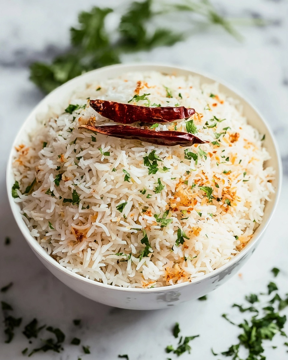 Simple Coconut Rice Recipe - Recipe Image