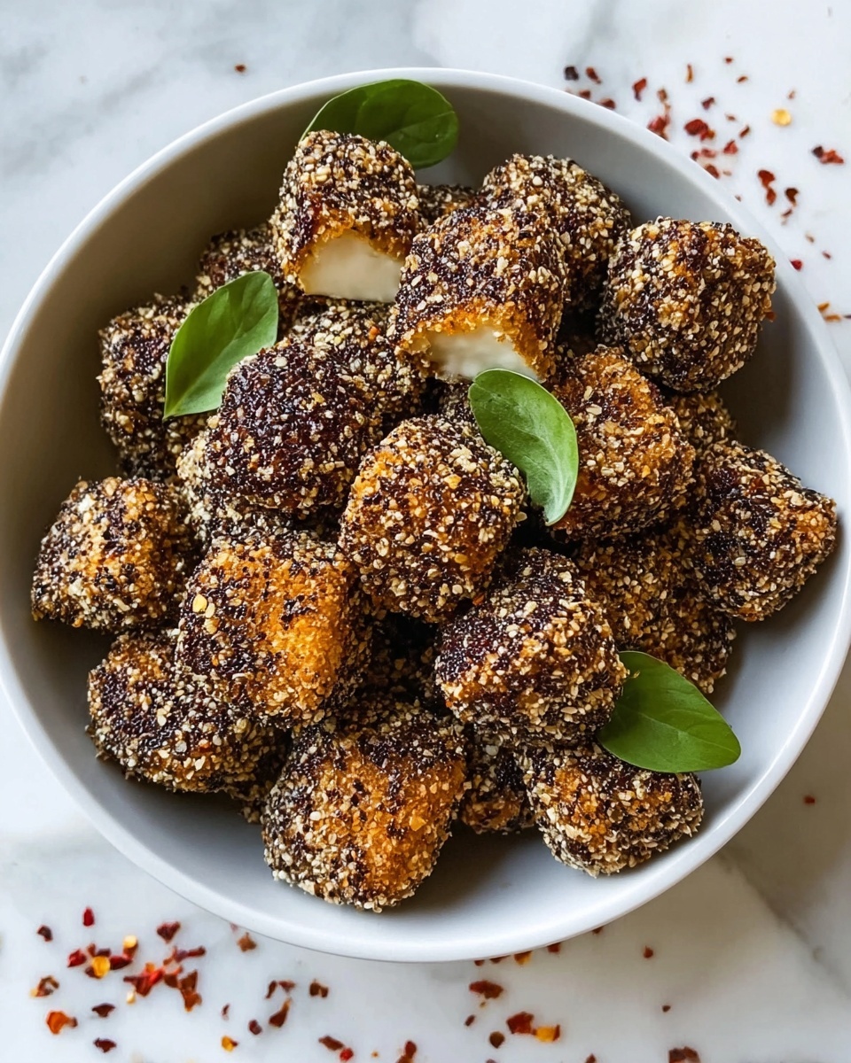 Crispy Halloumi Nuggets with Sweet Hot Honey Recipe - Recipe Image