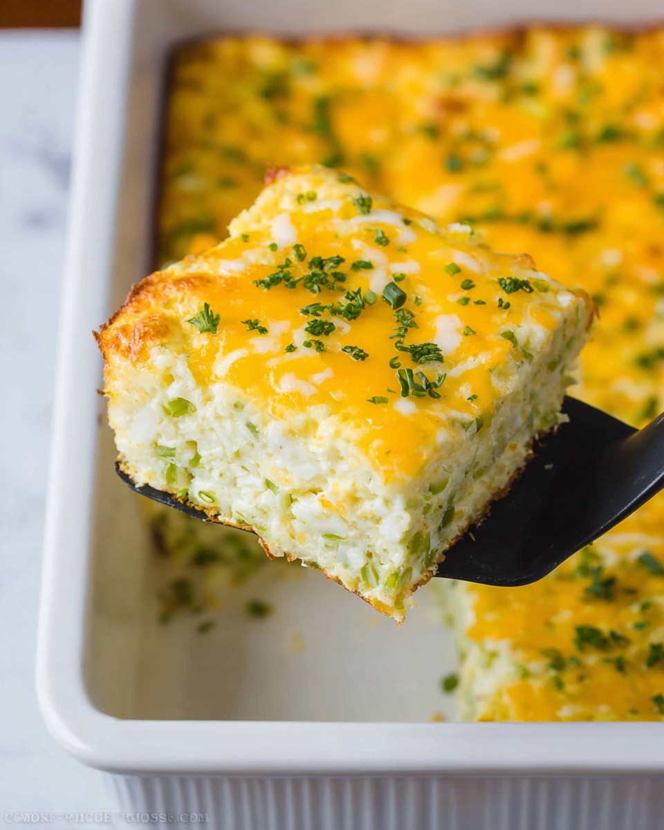 Cheesy Zucchini Casserole Recipe - Recipe Image