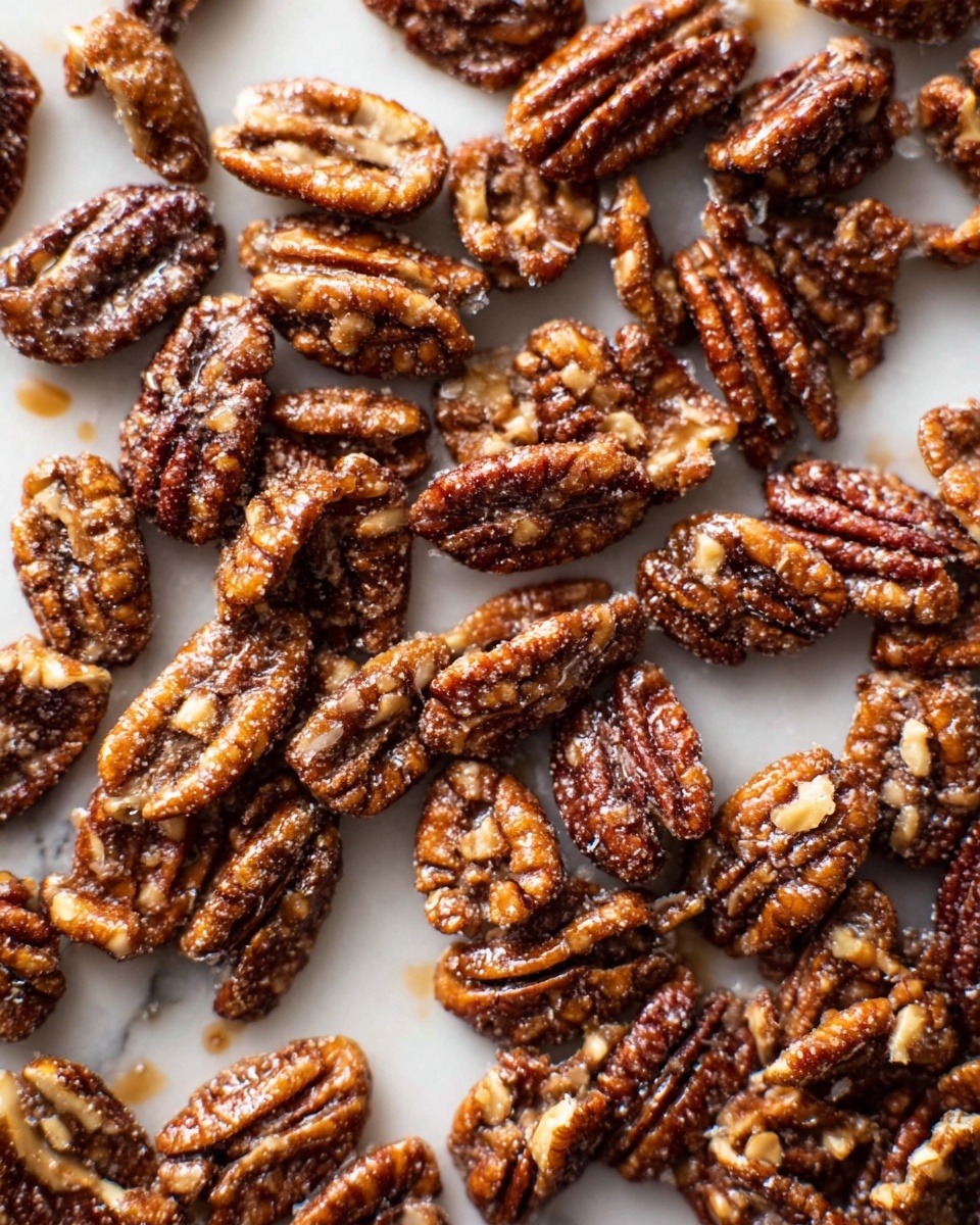 Maple Glazed Pecans Recipe - Recipe Image
