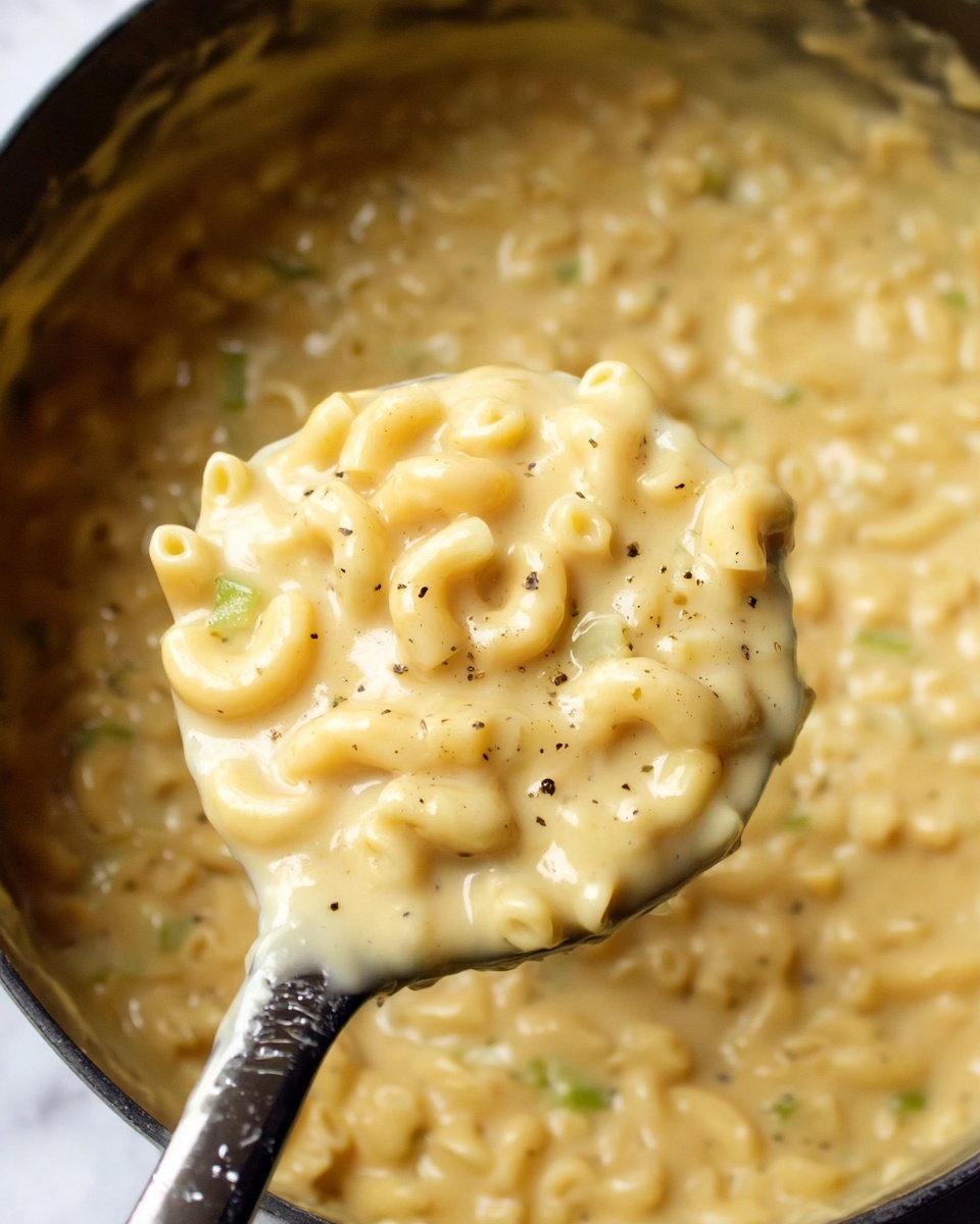 Creamy Mac and Cheese Soup Recipe - Recipe Image