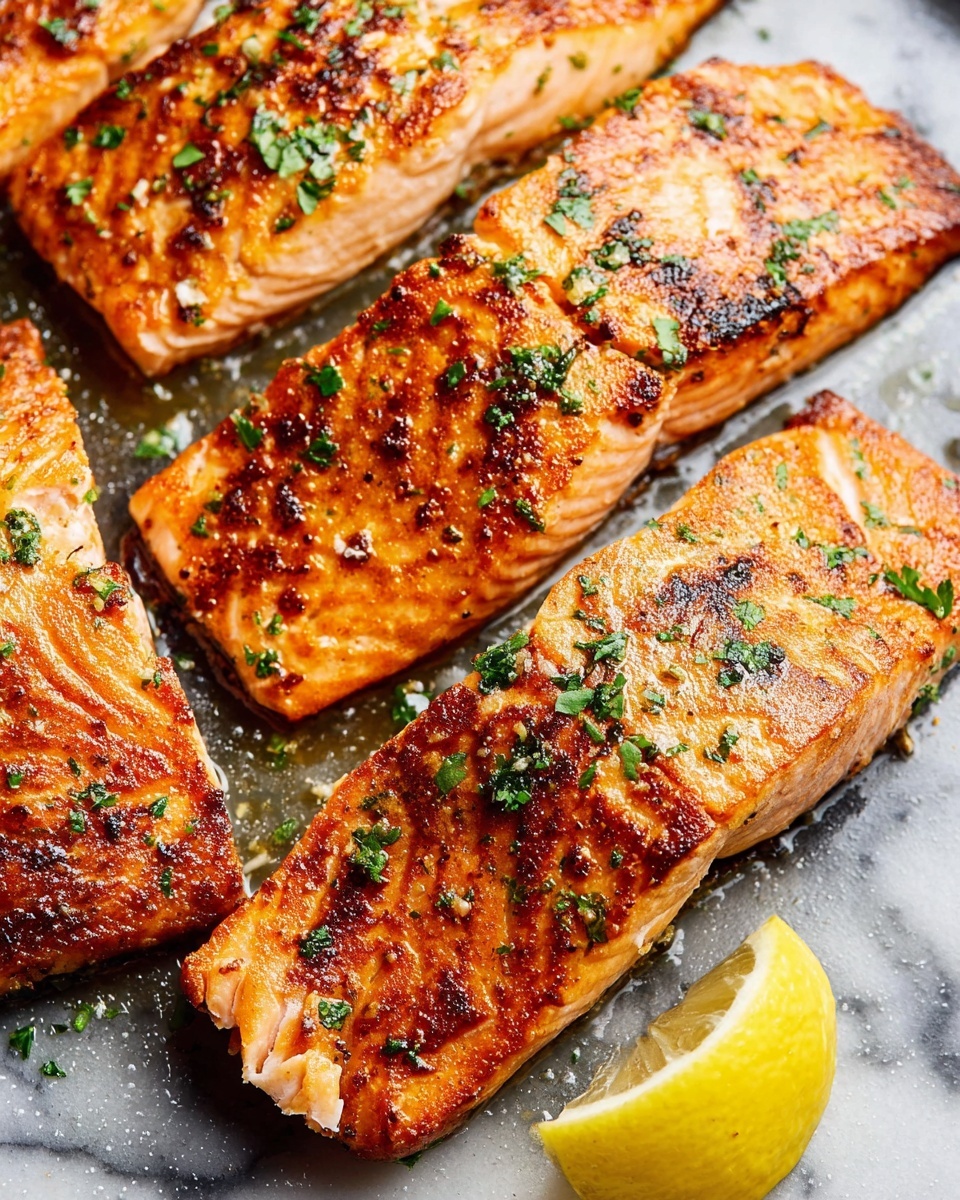 Garlic Butter Salmon Recipe - Recipe Image