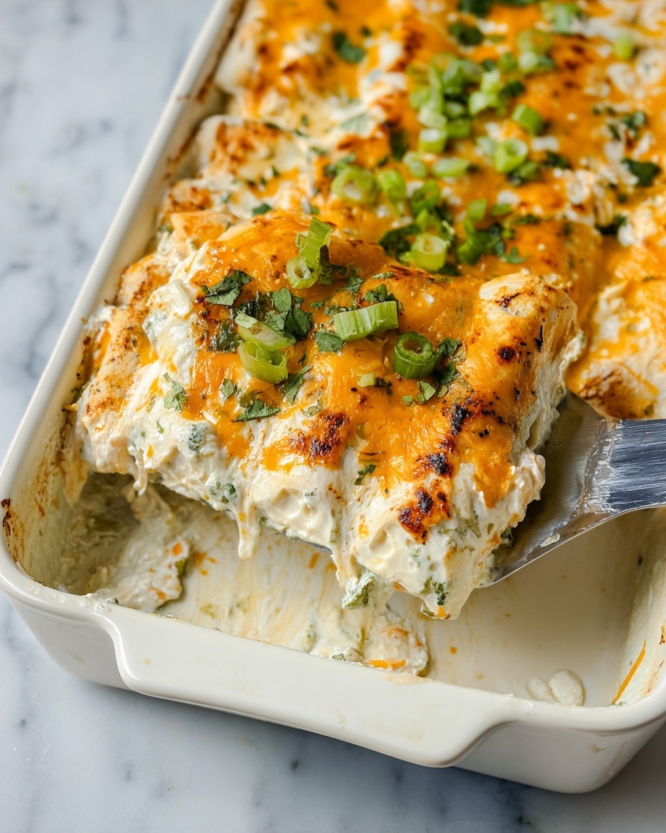 Creamy Chicken Enchiladas Recipe - Recipe Image