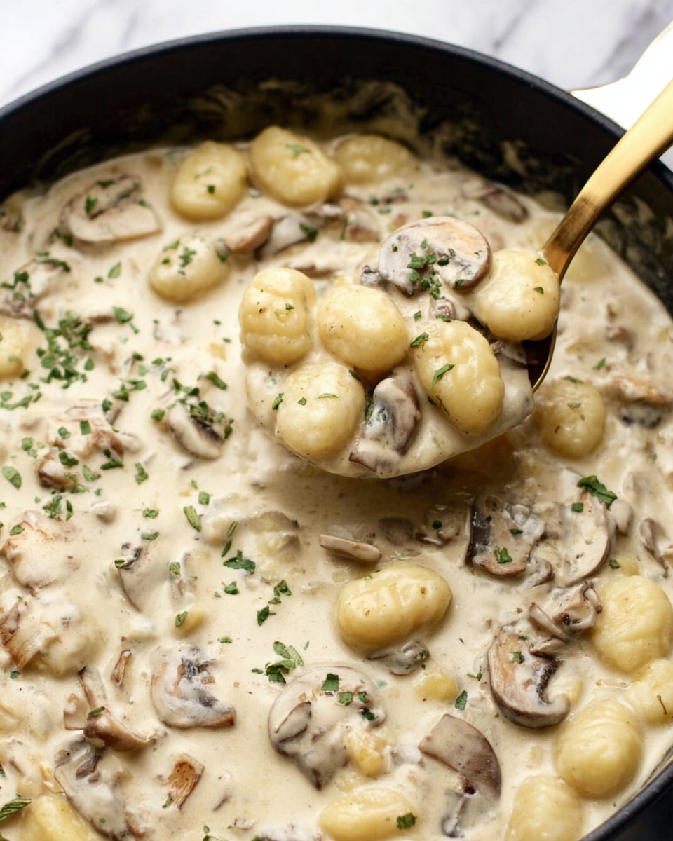 Creamy Boursin Gnocchi Recipe - Recipe Image