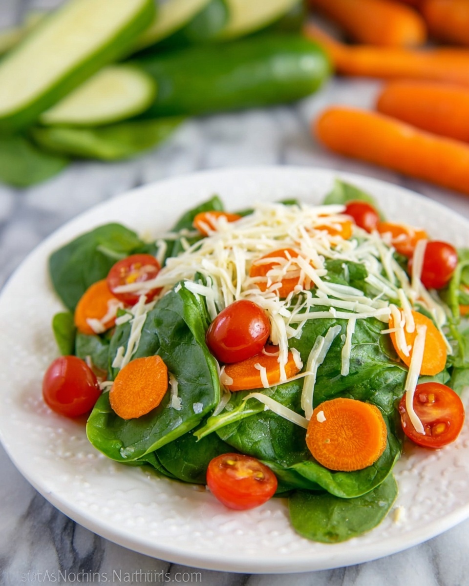 Spinach Salad with Balsamic Vinaigrette Recipe - Recipe Image