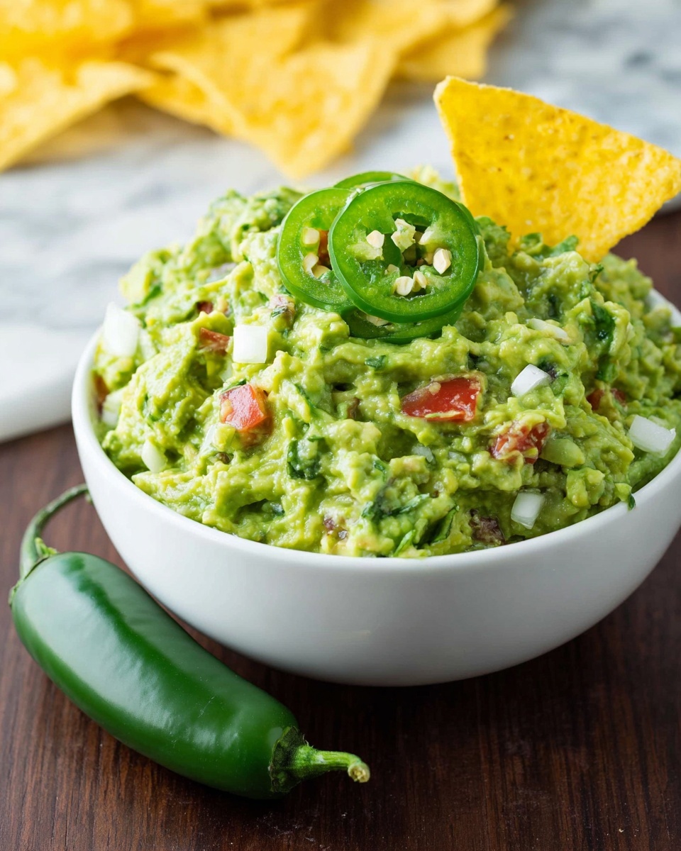 Spicy Guacamole Recipe - Recipe Image