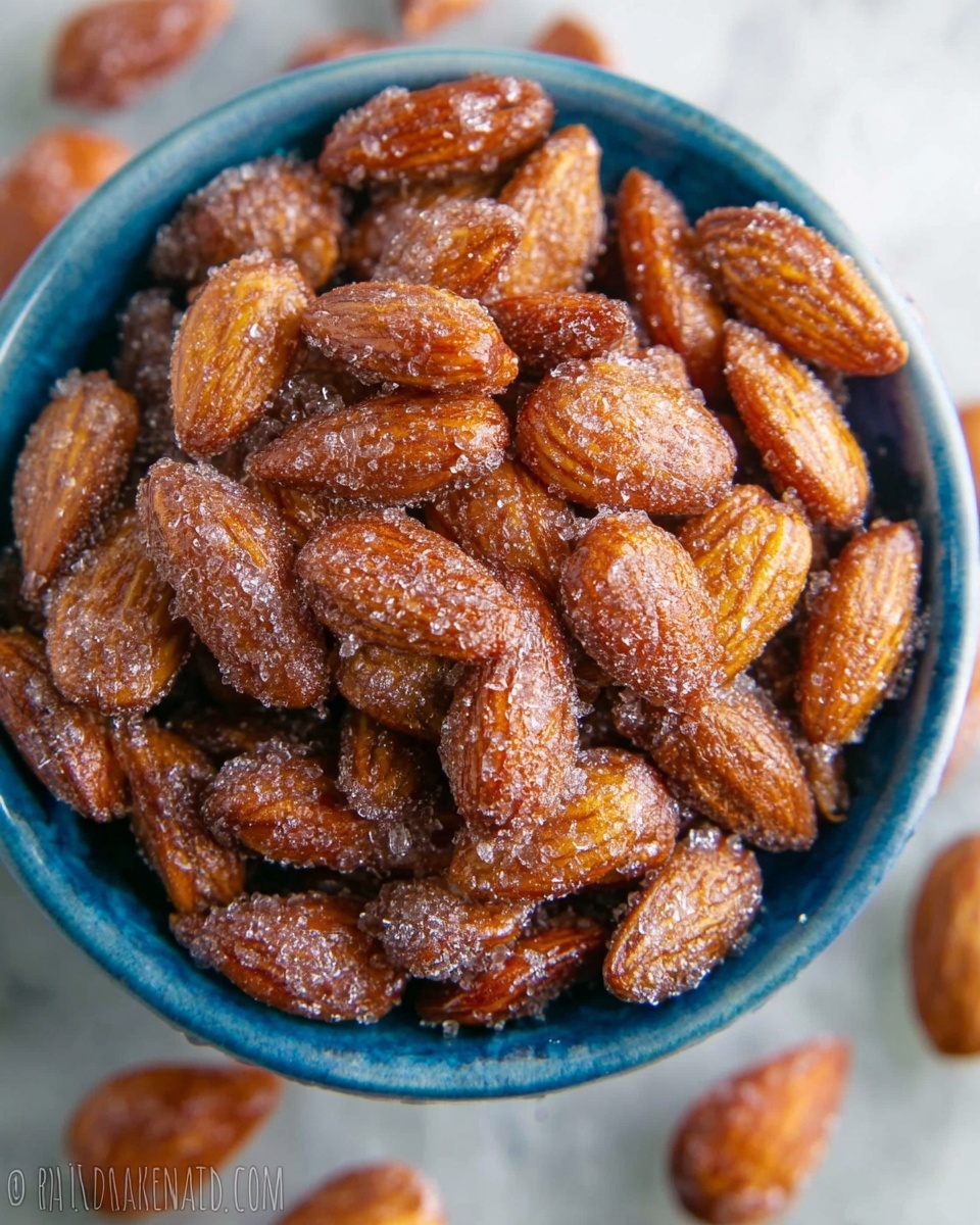 Spiced Honey Roasted Almonds Recipe - Recipe Image