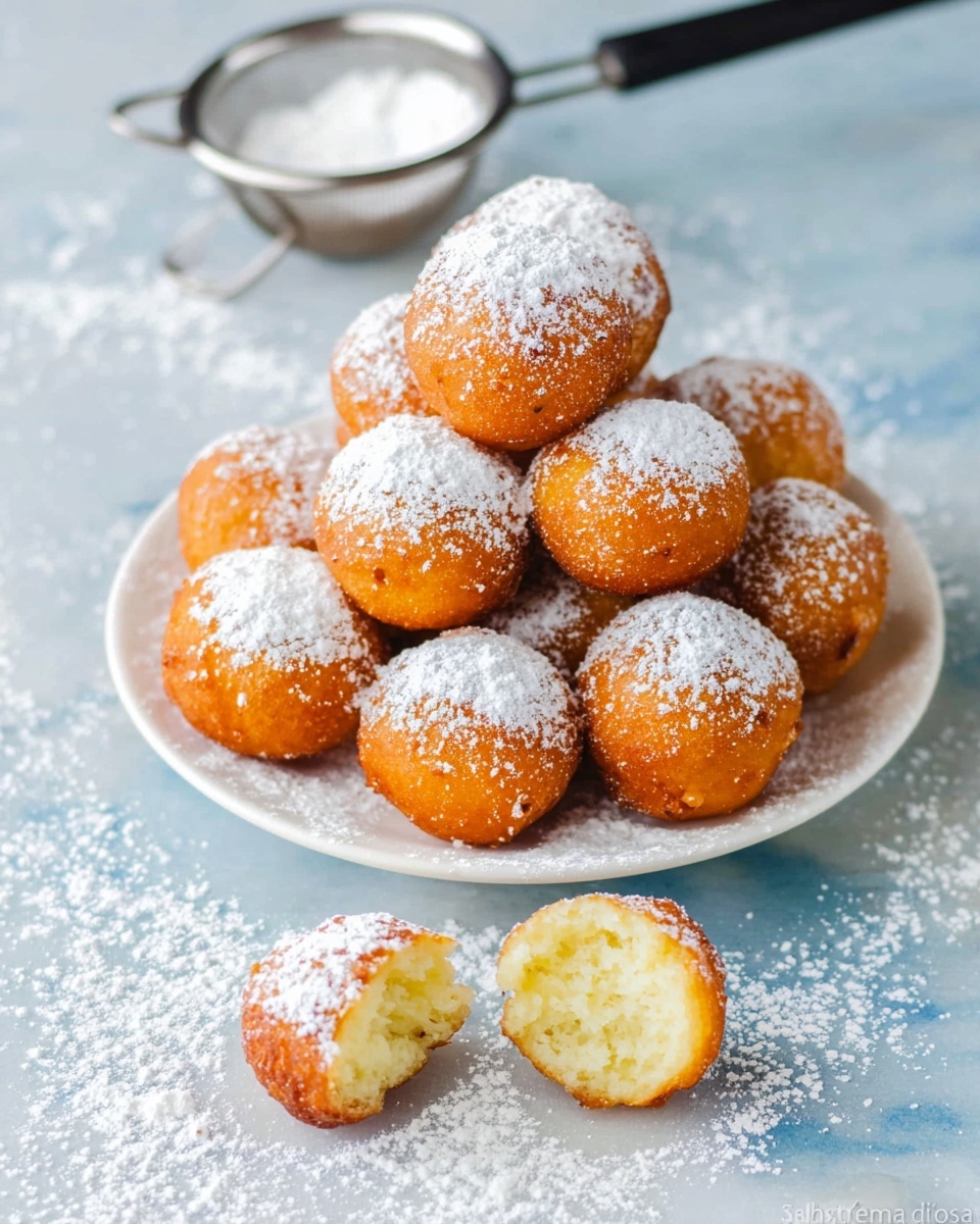 Donut Holes (Ponchiki) Recipe - Recipe Image