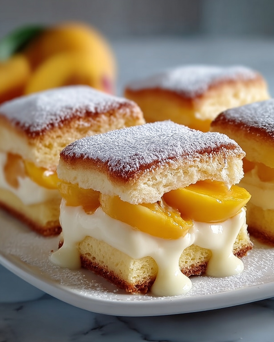 Homemade Peach and Crème Fraîche Pound Cake Recipe - Recipe Image