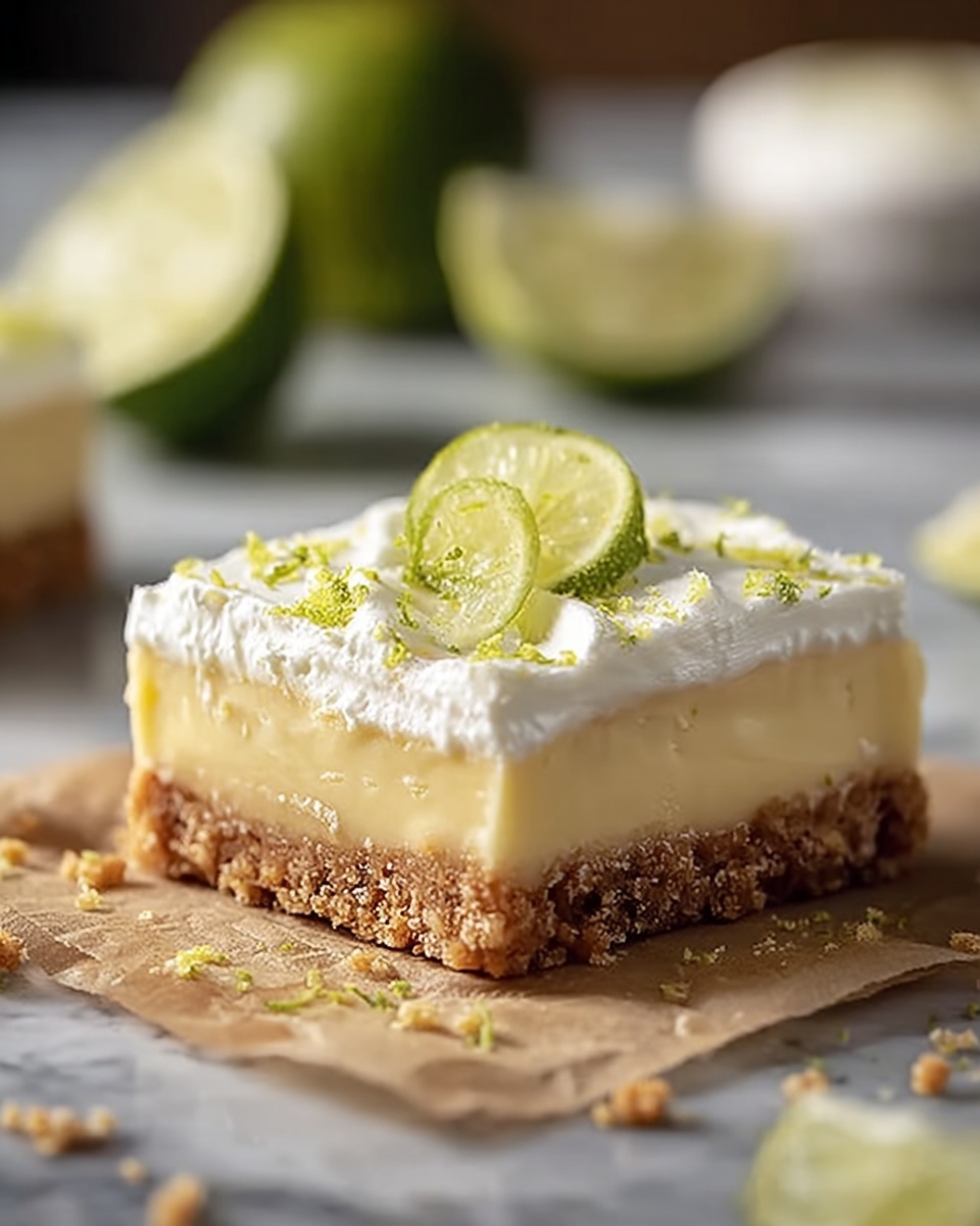 Key Lime Pie Bars – A Refreshing Twist on a Classic Dessert Recipe - Recipe Image