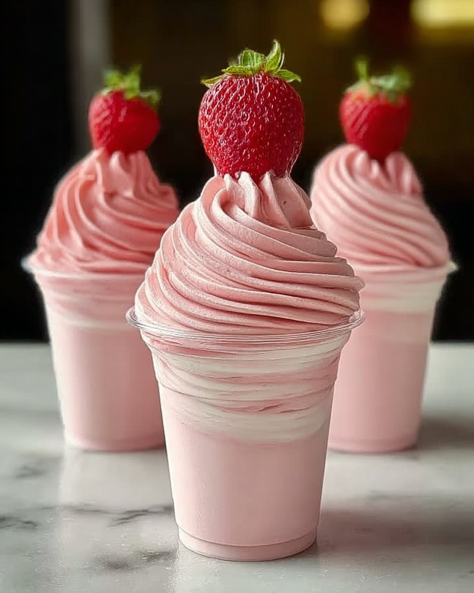 Refreshing Strawberry Dole Whip Recipe - Recipe Image