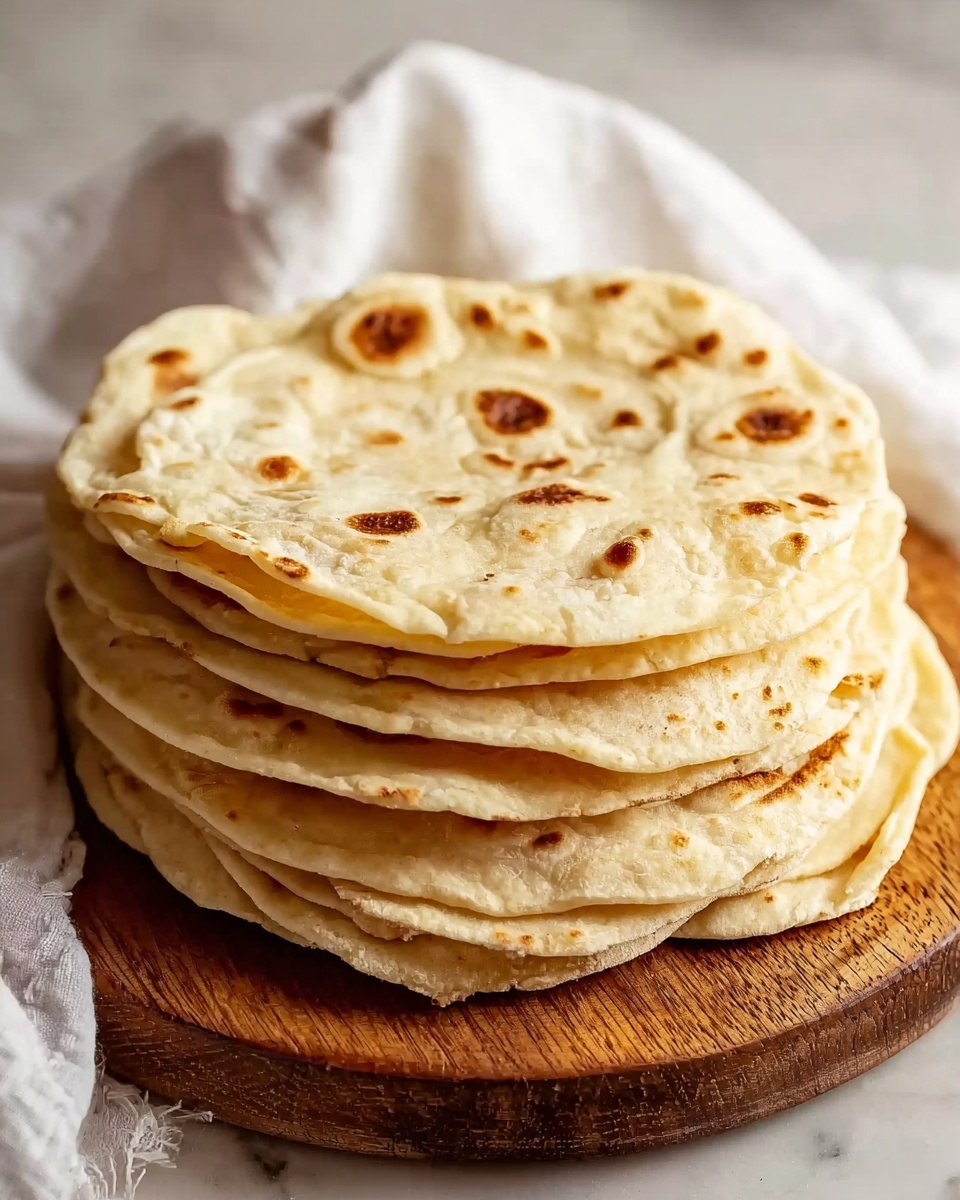 Easy Soft Flatbread (No Yeast) Recipe - Recipe Image