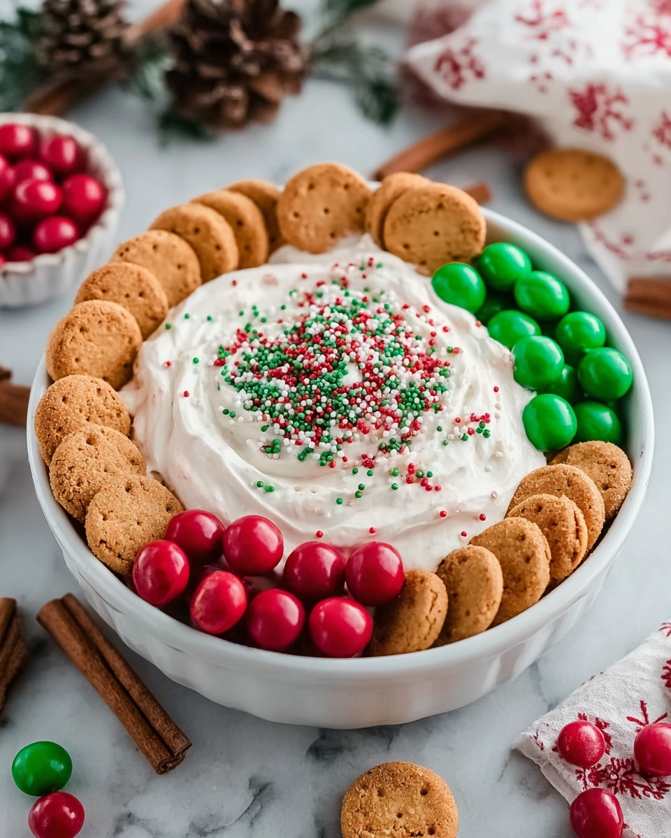 Christmas Cookie Dough Dip Recipe - Recipe Image
