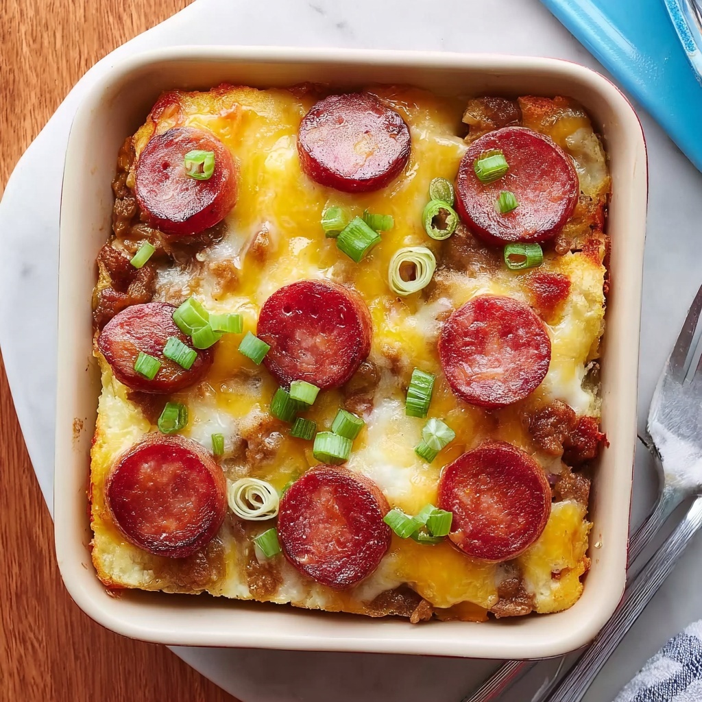 Crockpot Pierogi with Kielbasa Casserole Recipe - Recipe Image