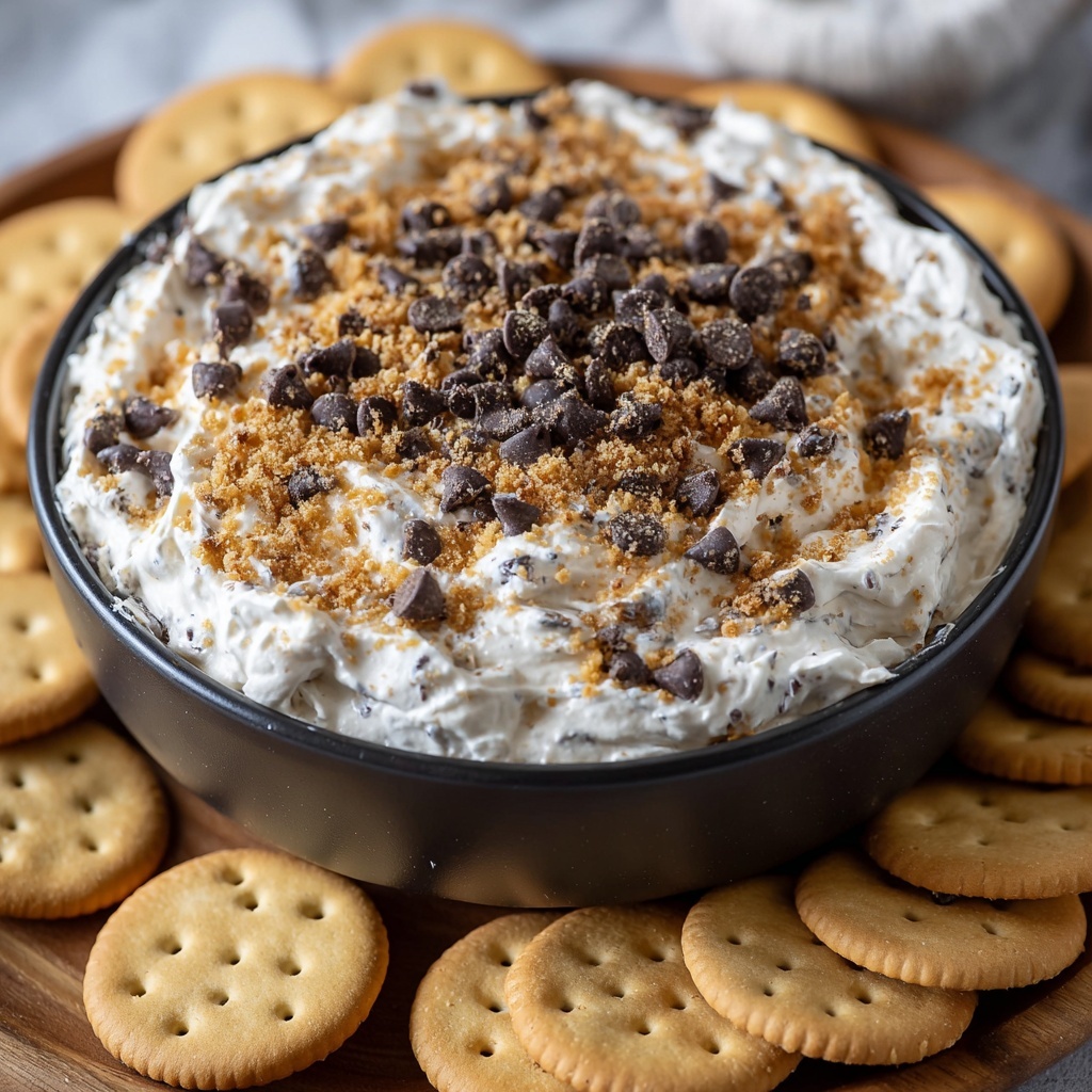 Chocolate Chip Cheesecake Dip Recipe - Recipe Image