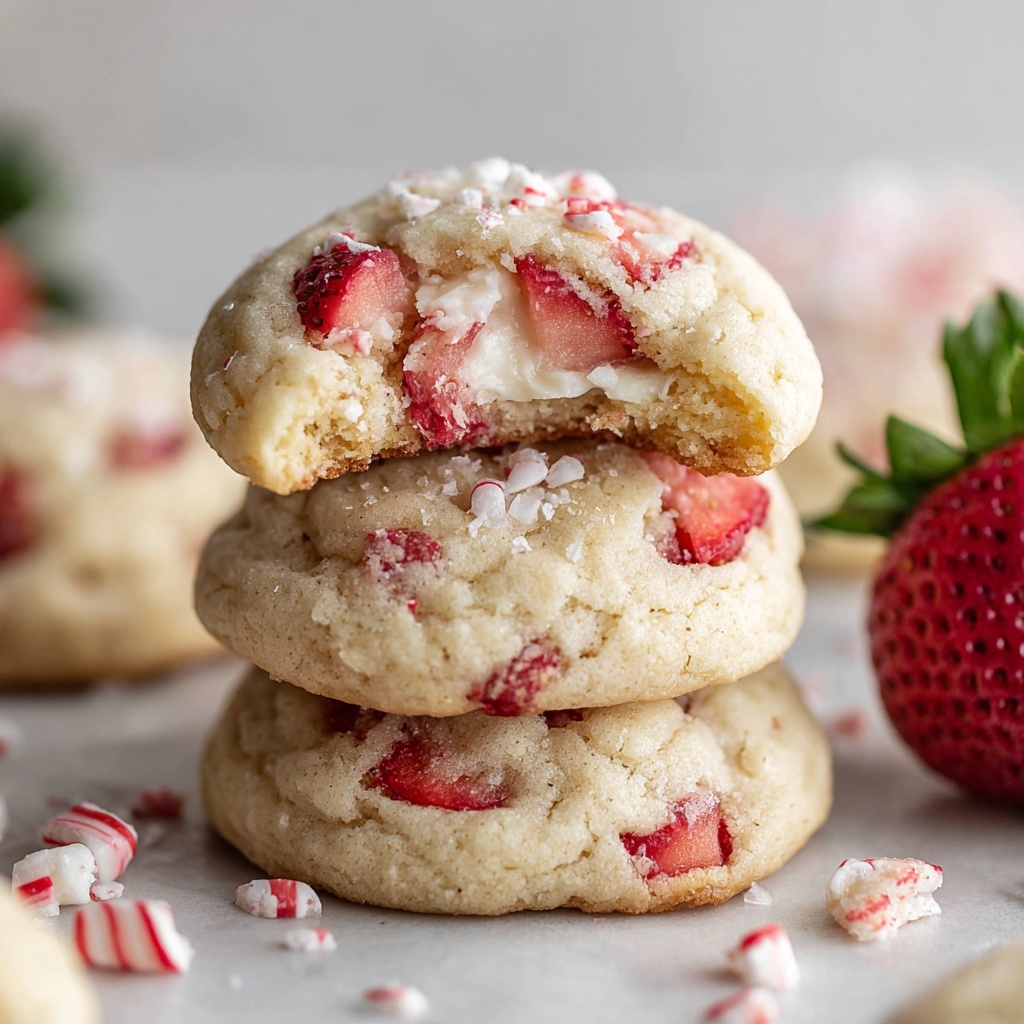Strawberry Cheesecake Cookies Recipe - Recipe Image