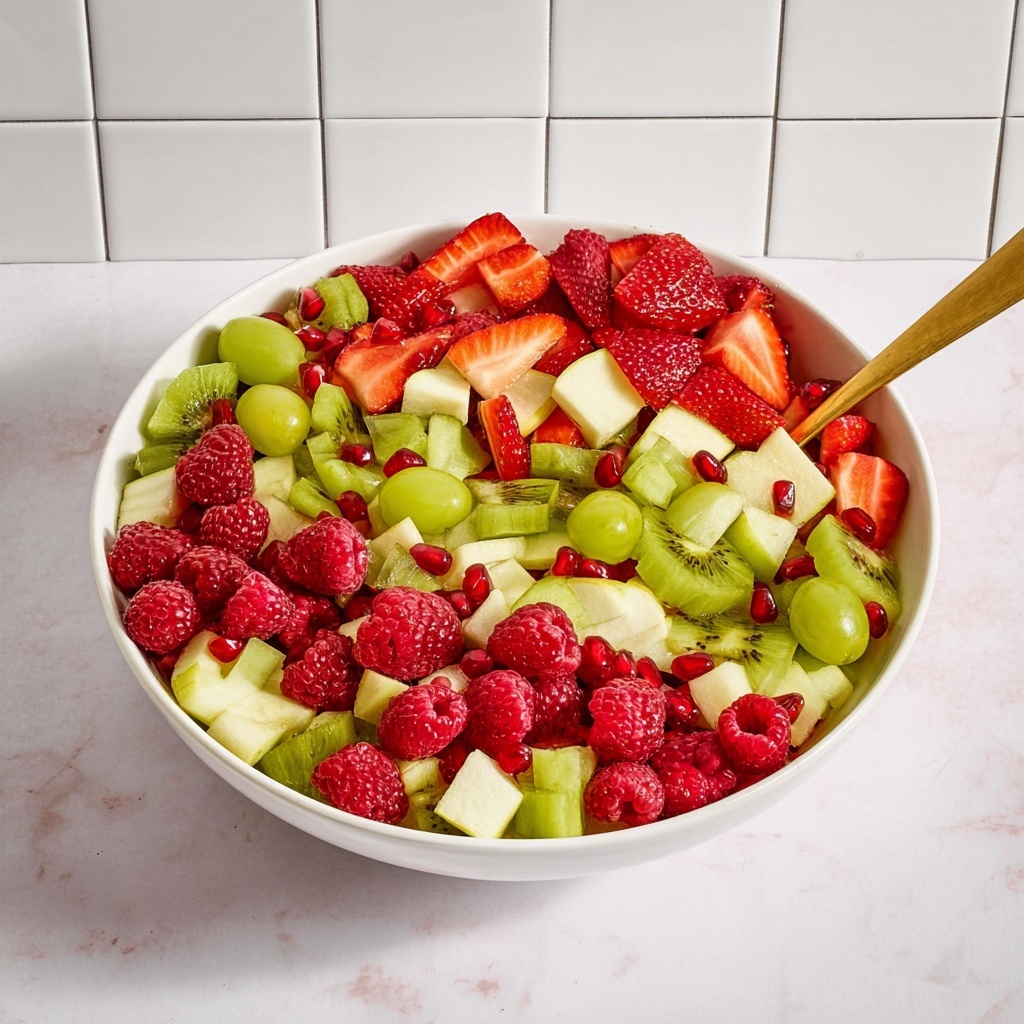 Christmas Fruit Salad Recipe - Recipe Image