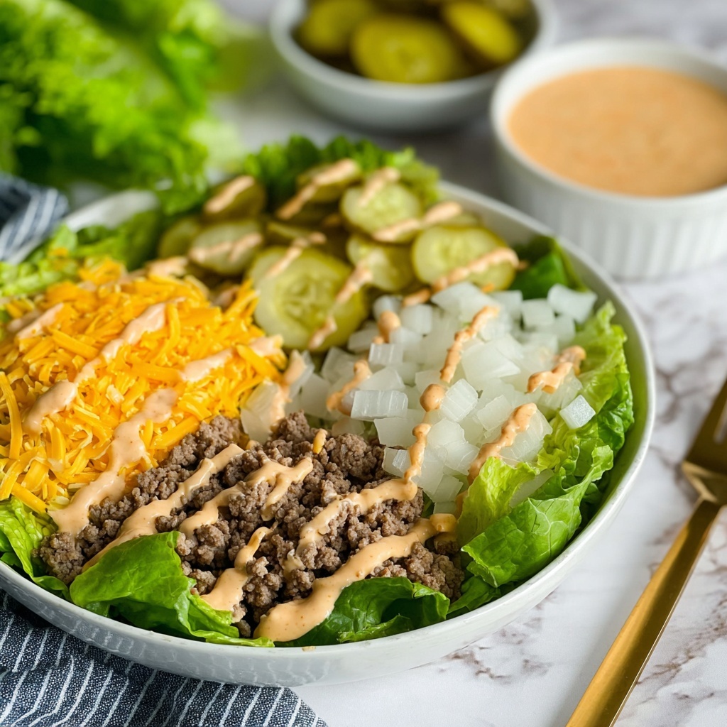 Big Mac Salad Recipe - Recipe Image