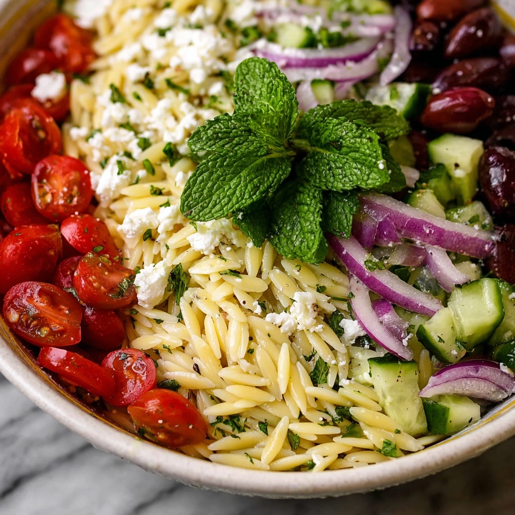 Mediterranean Orzo Salad Recipe - Recipe Image