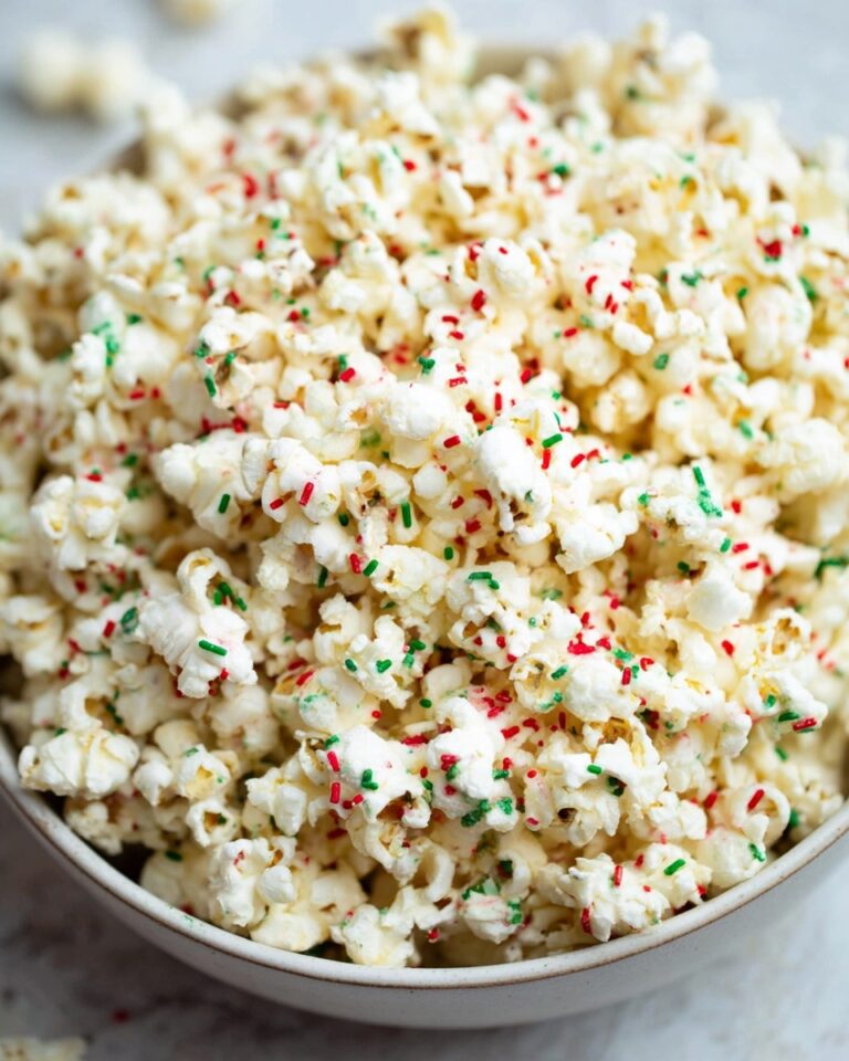 Super Easy Christmas Popcorn Recipe