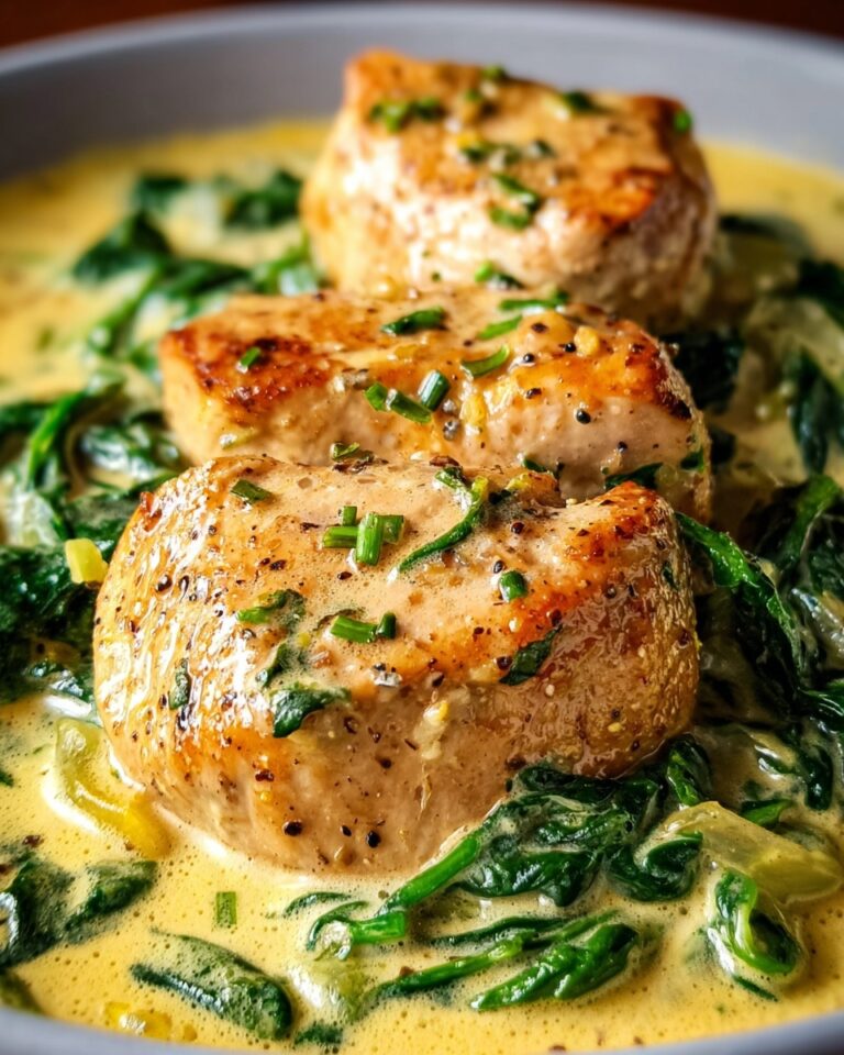 Creamy Chicken with Spinach Dinner Recipe