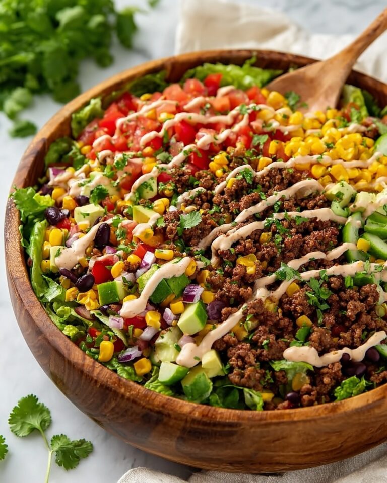 Ground Beef Salad Recipe