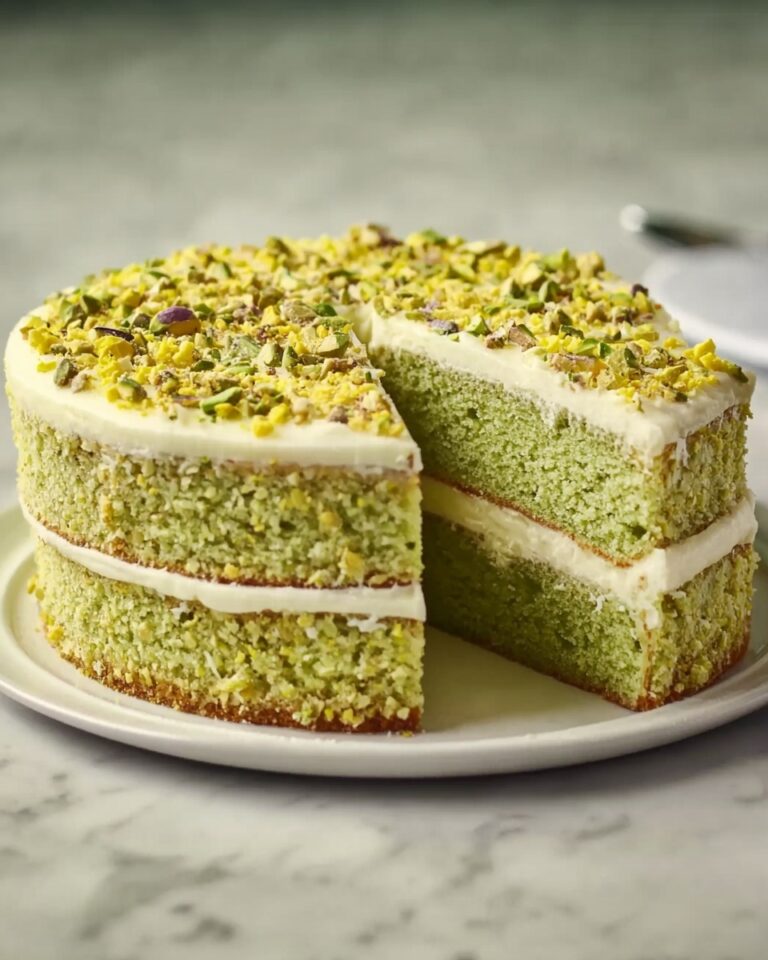 Moist Pistachio Cake Recipe