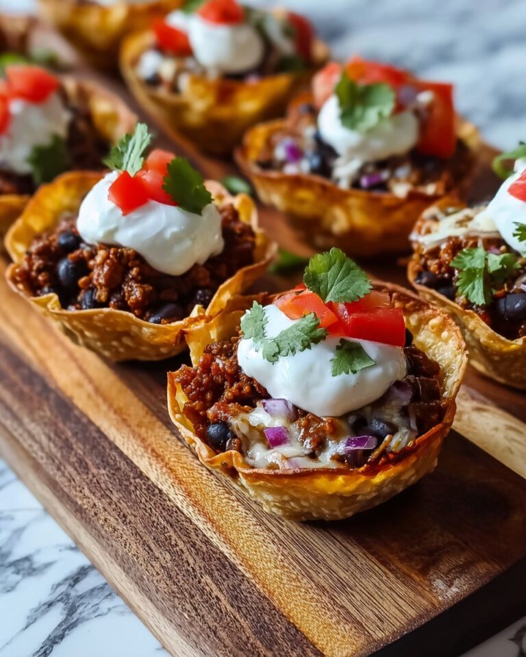 Red, White, and Blue Taco Bites Recipe