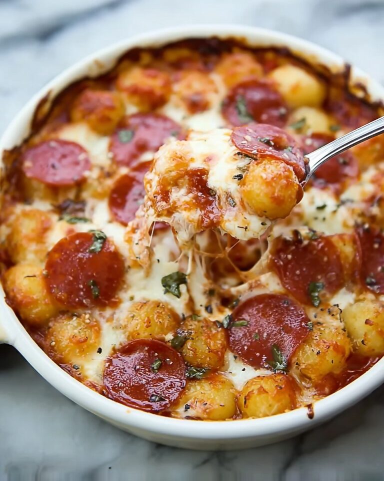 Tater Tot Pizza Casserole Recipe