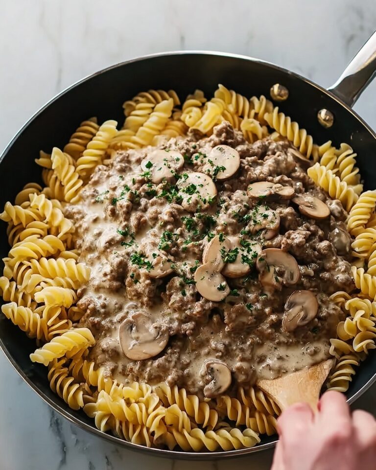 Ground Beef Stroganoff Recipe