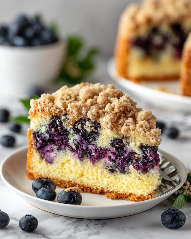Blueberry Sour Cream Coffee Cake Recipe