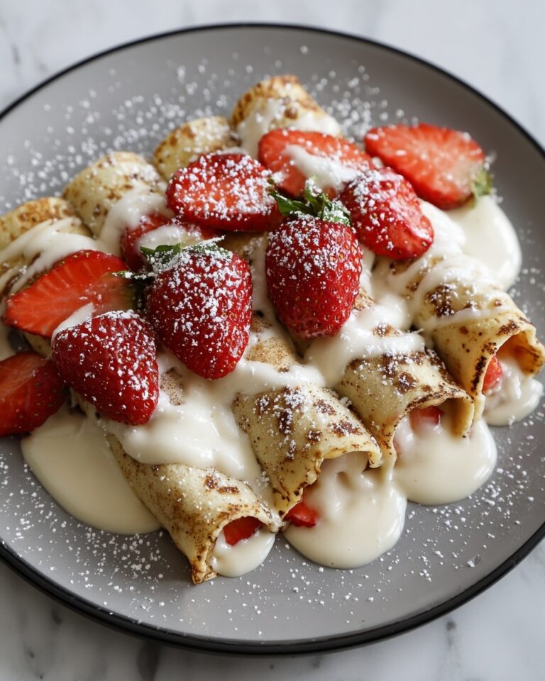 Strawberry French Toast Rolls Recipe