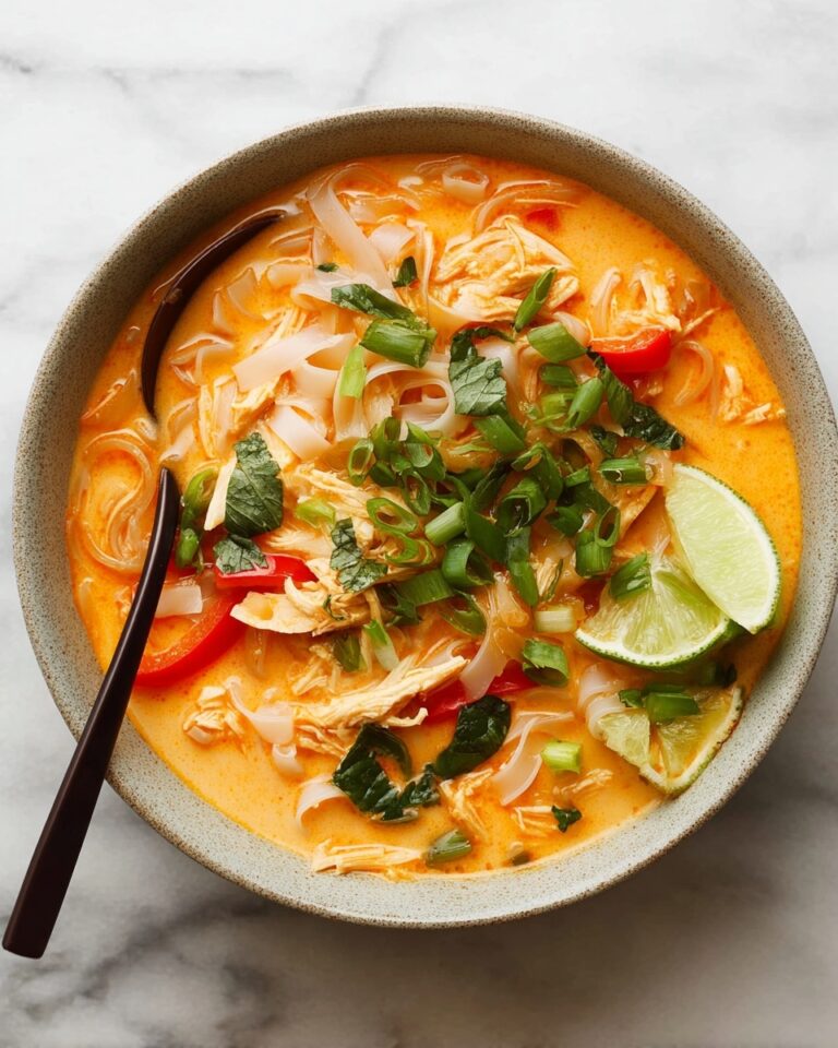 Thai Turkey Soup with Coconut Milk and Red Curry Recipe