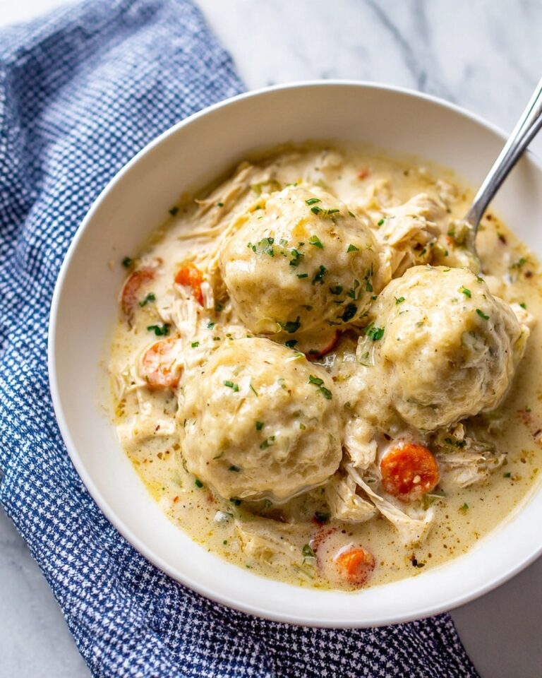 Easy Chicken and Biscuit Dumplings Recipe