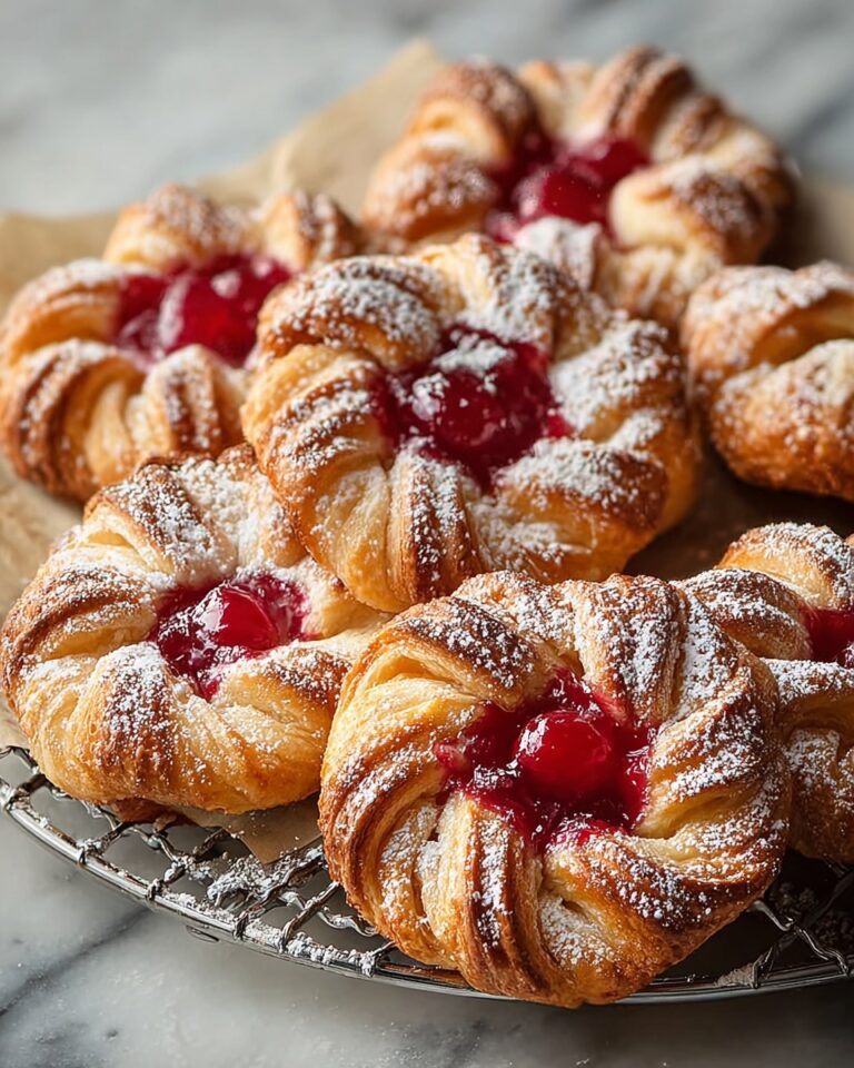 Easy Cherry Cheese Danish Recipe