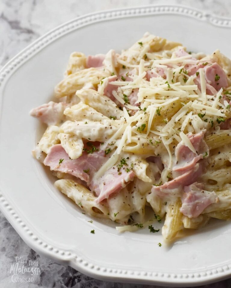 Instant Pot Chicken Cordon Bleu Pasta Recipe